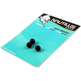 Бусина Nautilus Soft Beads 6мм (Black)