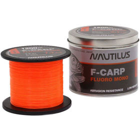 Леска Nautilus F-Carp Fluoro Mono Orange 1200м 0.286мм