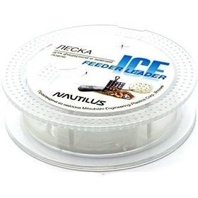 Леска Nautilus Ice Feeder Leader 50м 0.074 (прозрачная)
