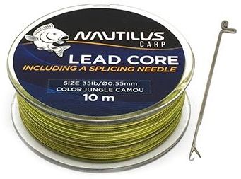 Лидкор Nautilus Supreme Lead Core (10м) 45lb (Jungle Camou)
