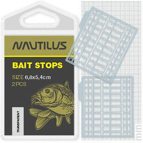 Стопор Nautilus Bait Stops Transparent