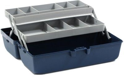 Ящик Nautilus 118-2 Tackle Box 2-tray Blue