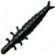 Приманка Nikko Dappy Caddisfly L (3.8см) Black (упаковка - 5шт)