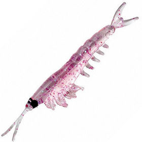 Приманка Nikko Dappy Okiami Shrimp L (5.8см) Purple Glitter (упаковка - 2шт)