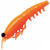 Приманка Nikko Dappy Saruebi Shrimp (7.6см) Orange (упаковка - 2шт)