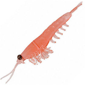Приманка Nikko Okiami Shrimp L (5.8см) Angry Orange (упаковка - 5шт)