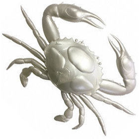 Приманка Nikko Super Crab 6 (15.2см) CO1 Pearl White