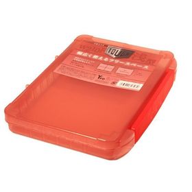 Коробка рыбол. Yamada Tough Case W210 SLIM w/ out partition (210x 156x 30мм) (красный) 8032