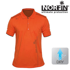 Футболка NORFIN Polo Orange XXXL