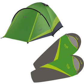 Комплект Norfin: палатка 3-х мест Perch 3 NF+2 спальных мешка-одеяла Scandic