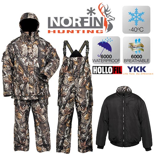 Костюм охотничий зимний Norfin Hunting North Ritz XL Staidness 718006-XXXL