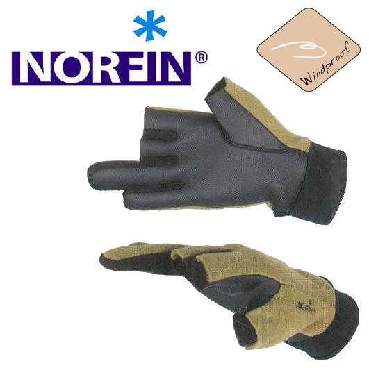 Перчатки без трех пальцев NORFIN Windstop 703055-XL