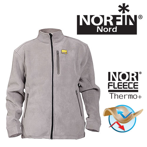 Куртка рыболовная зимняя Norfin North Gray M 476006-XXXL