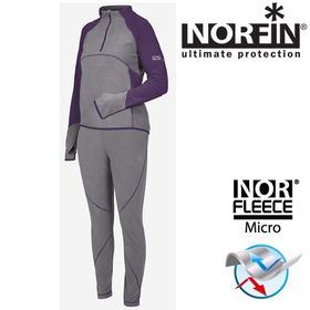 Термобелье женское Norfin Women Performance (фиолетовый) 3043000-XS