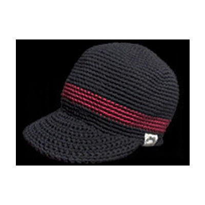 Nories вязанная шапка с козырьком, цвет черный