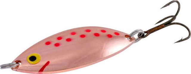 Блесна колебалка Norstream Kroko Spoon 25 гр copper red dots