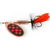 Блесна вертушка Norstream Aero Fly № 4 black killer copper red dots