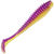 Виброхвост Norstream Tubby Daddy 9 (22.86см) 03 Purple-Yellow (упаковка - 1шт)