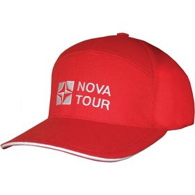 Бейсболка Nova Tour Нова Тур Красный-S