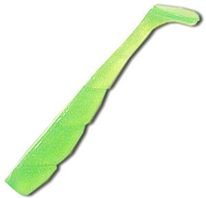Силиконовая приманка Osamus Factory Flapper 2 (5.1см) Clear Lime Chart (упаковка - 10шт)