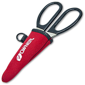 Ножницы для плетеной лески Cultiva / Owner FT-03 Red