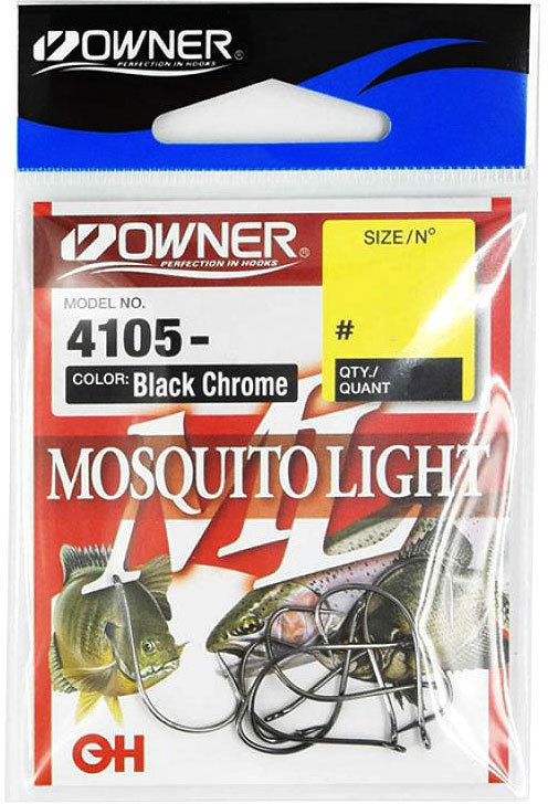 Крючок Owner 4105 Mosquito Light №6 (упаковка - 10шт) купить по