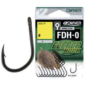 Крючок Owner Feeder Hook FDH-0 ВС №8 (упаковка - 9шт)