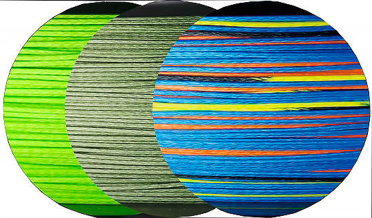 Леска плетеная Owner Kizuna X8 Broad PE Multi Color 135м 0.10мм