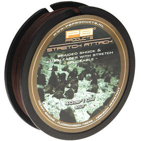 Лидер-амортизатор PB Products Stretch Attack Silt 10м 40lb