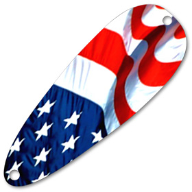 Блесна Pelican Flutter Trolling Spoon American Flag 2