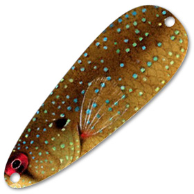 Блесна Pelican Flutter Trolling Spoon Blue Spotted Sunfish