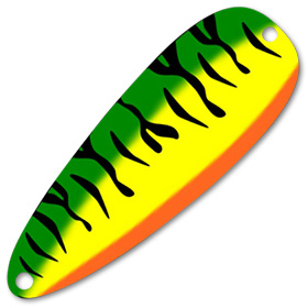 Блесна Pelican Flutter Trolling Spoon Fire Tiger