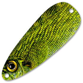 Блесна Pelican Flutter Trolling Spoon Green Walleye
