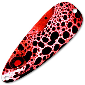 Блесна Pelican Flutter Trolling Spoon Red Poison