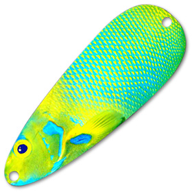 Блесна Pelican Flutter Trolling Spoon Tropical Fish