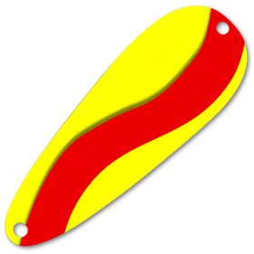 Блесна Pelican Jigging Spoon Red Yellow Curve