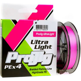 Шнур ProJig UltraLight 100м 0.05мм (Розовый)