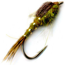 Мушка PFG Hare s Ear Olive №12 (N101OL)