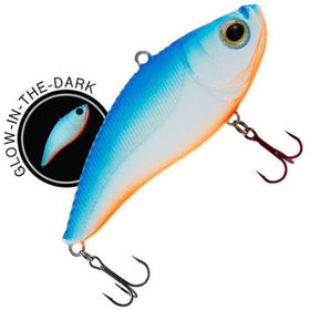Воблер Phantom Budzo Vib 60S (7г) 28 (Glow Blue Smurf)