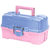 Ящик Plano 620292 2 Tray Periwinkle & Pink