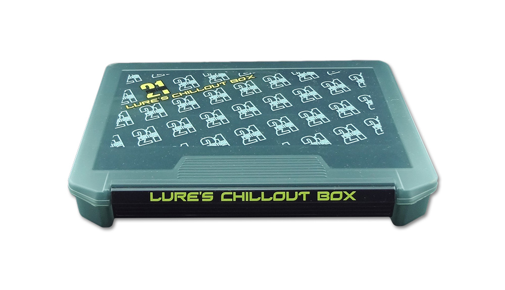 Коробка для приманок Pontoon 21 Lures Chillout Box VS-3020 (черная/верх прозрачный)