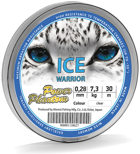 Леска Power Phantom Ice Warrior Clear 0.10 mm (прозрачная)