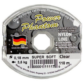 Леска Power Phantom Super Soft 110м 0.10мм (прозрачная)