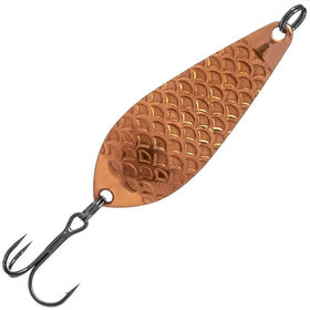 Блесна Premier Атом М (10г) 06 медь чешуя