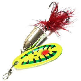 Блесна Premier Gidra №3 (9г) Hot Tiger с мухой