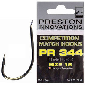 Крючки Preston Innovations PR Competition Hooks 344 №16