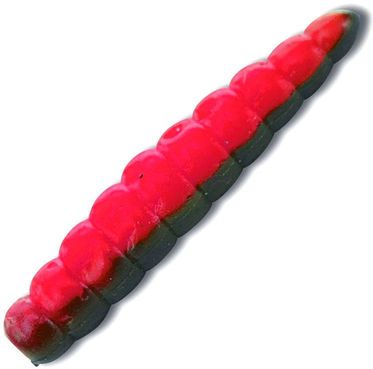 Опарыш Quantum Magic Trout B-Maggot запах чеснока (2.5см) Red/Black (упаковка - 10шт)