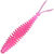 Приманка Quantum Magic Trout T-worm V-tail запах сыра (6.5см) Neon Pink (упаковка - 6шт)