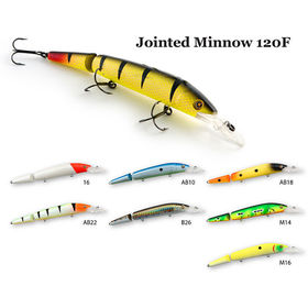 Воблер Raiden Jointed Minnow 120F (14г) AB20