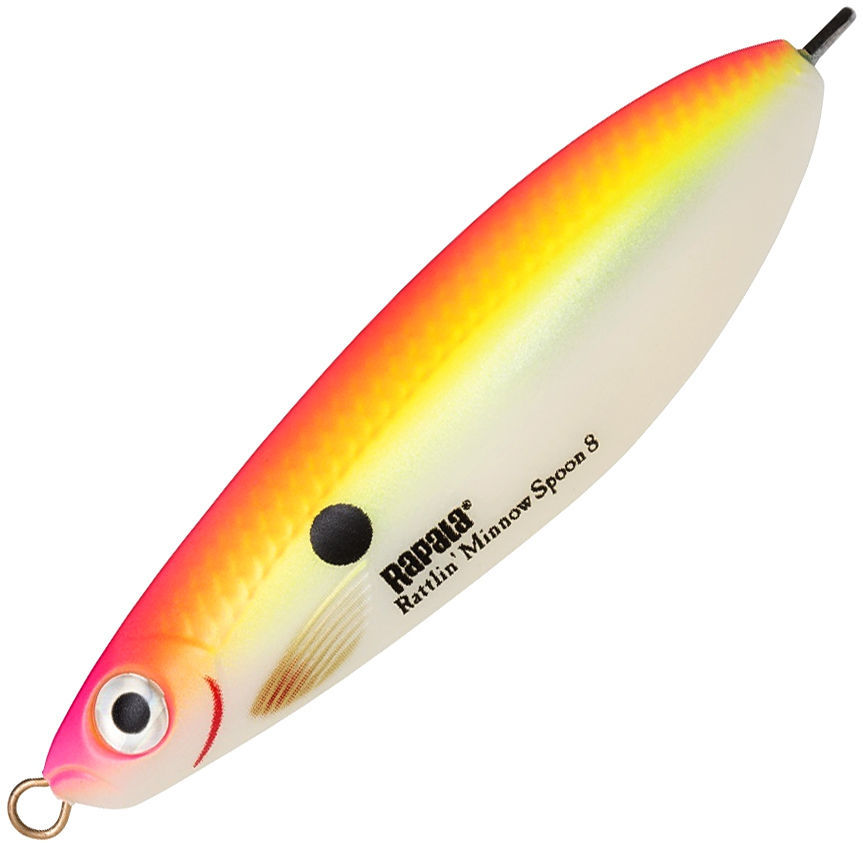 Блесна Rapala Rattlin Minnow Spoon RMSR08 (16г) PSU купить по цене 1260₽